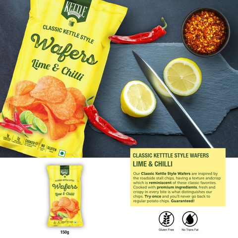 KETTLE STYLE WAFERS LIME & CHILLI