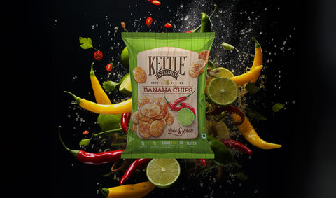 THE PERFECT KETTLE COOKED BANANA CHIPS