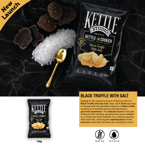 BLACK TRUFFLE WITH SALT PACK OF 6