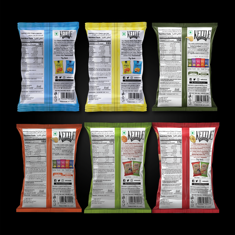 GOURMET KETTLE WORLD COLLECTION PACK OF 6