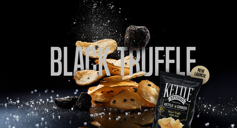 BLACK TRUFFLE AND SALT. THE ULTIMATE GOURMET.