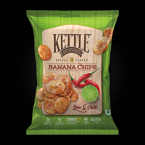 KETTLE COOKED BANANAS LIME & CHILLI PACK OF 6